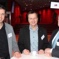 Da sinistra: Robert Brand (Turbotec GmbH), Ivo Musch (Presidente UPSA sezione UR) e Karl Baumann (UPSA)