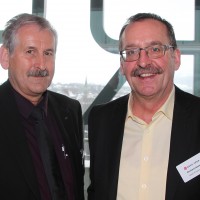 Da sinistra: Franz Galliker (UPSA) e Reinhard Gasser (Gasser AG, Gächlingen)